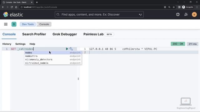 Elasticsearch REST API from Kibana console - the easy way смотреть онлайн