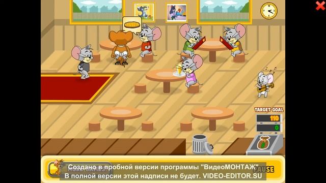 ИГРА ТОМ И ДЖЕРРИ КАФЕ ДЖЕРРИ смотреть онлайн