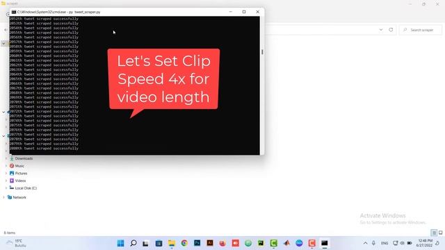 Twitter Python Operations Tweet Scraper смотреть онлайн