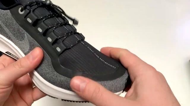 Nike Running Air Zoom Pegasus 35 Shield - Black/Cool Grey смотреть онлайн