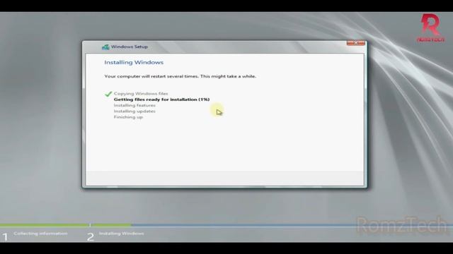 Installing Windows Server 2008 R2 [Tagalog] смотреть онлайн