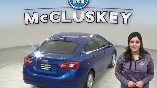 A18759GT Used 2016 Chevrolet Cruze LT FWD 4D Blue Sedan Test Drive, Review, For Sale - смотреть онлайн