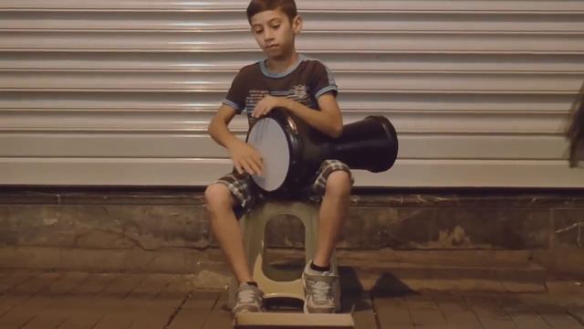 Amazing Street Doumbek(Goblet Drum) Kid drummer смотреть онлайн
