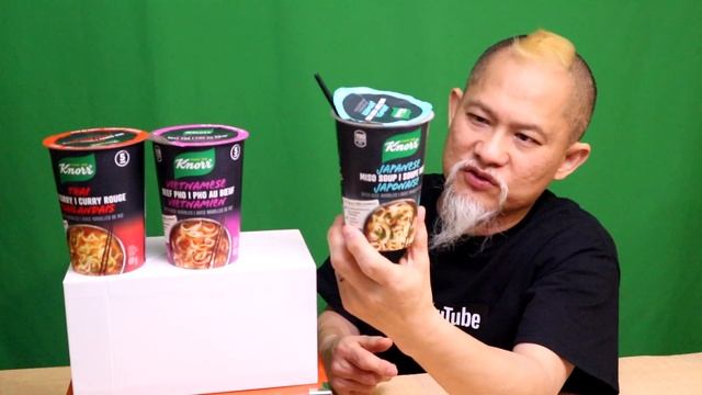 ?Try Channel: KNoRR Cup A Soup? - AZN Flavors Pho, Miso, Thai Red Curry | FULL Flavor Review