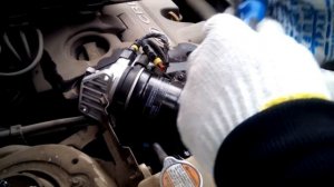 Снятия топливного фильтра Хендай СантаФе классик.дизель