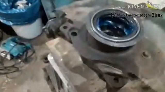 Как поменять ступичные подшипники на Шеврале Ниве #мастерская21rus смотреть онлайн