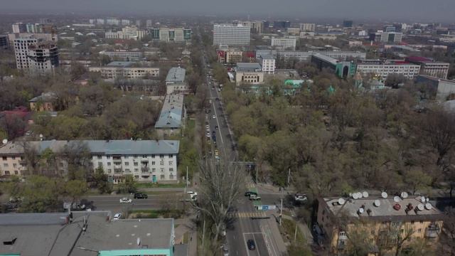 Алматы. Ул. Байтурсынова от пересечения с ул. Тимирязева до пересечения с ул. Макатаева смотреть онлайн