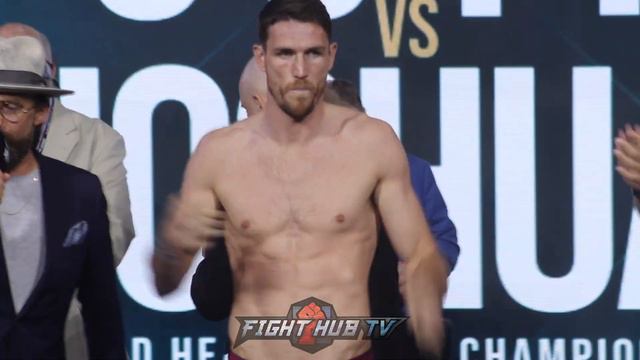 OLEKSANDR USYK VS ANTHONY JOSHUA 2 - UNDERCARD WEIGH IN WITH FILIP HRGOVIC VS ZHILEI ZHANG смотреть онлайн