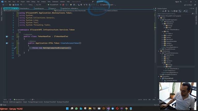 #40- Asp.NET Core 6 + Angular İle Mini E-Ticaret | Mimarisel Olarak JWT Mantığı ve Konfigürasyonu смотреть онлайн