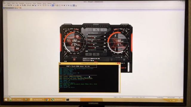 Майнинг. Защита карт от перегрева, наглядный тест, настройка. смотреть онлайн