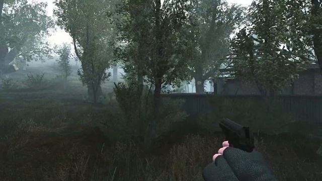 S.T.A.L.K.E.R.: Rebuild 4К (Кордон \ Cordon) Тест освещения и погоды (Пасмурная погода) смотреть онлайн