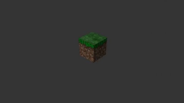 Minecraft block model Prisma 3D