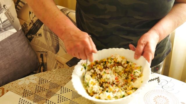 Салатик в тарталетках смотреть онлайн