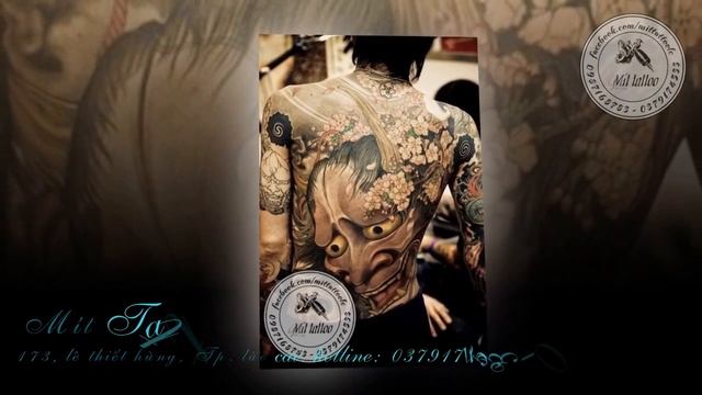 Hinh Xăm Mặt Qủy Kín Lưng - Mít Tattoo смотреть онлайн