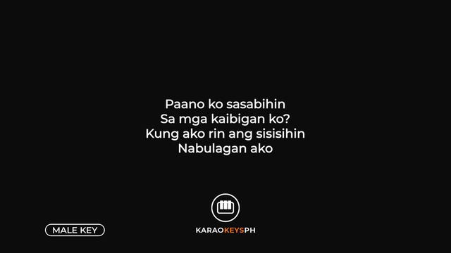 At Ang Hirap - Angeline Quinto (Male Key - Piano Karaoke) смотреть онлайн