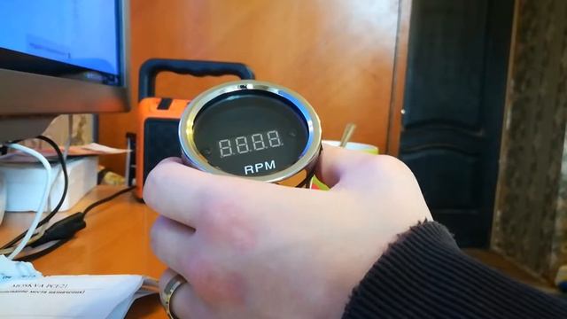 Мото. Китайский, круглый электронный такхометр для моего китайского мотоцикла Wels трофейный. смотреть онлайн