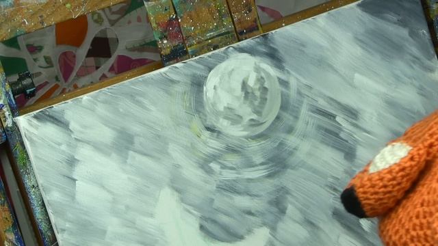 Little Red Riding Hood step by step Beginner Learn to Paint Acrylic | TheArtSherpa смотреть онлайн