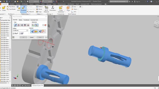 Ensamblando el ClawBot de Vex IQ en Autodesk Inventor 2017 Tutorial 03 смотреть онлайн
