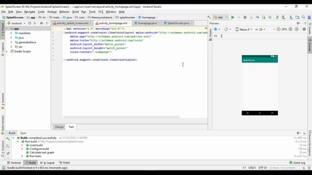 How to Make Splash Screen in Android Studio | Create Splash Screen for Android app in Hindi-Urdu смотреть онлайн