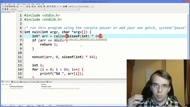 How to properly deal with dynamically allocated memory смотреть онлайн