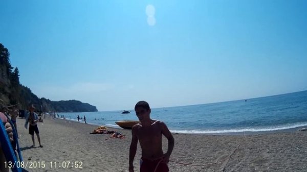 Полет на парашюте в Пицунде (Captain Black)