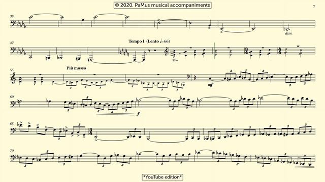 Edward Gregson: Tuba Concerto, Piano