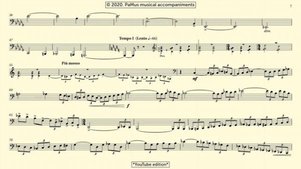 Edward Gregson: Tuba Concerto, Piano