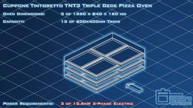 Cuppone Tintoretto TNT3 & TNT6 Pizza Ovens from Ward's Catering смотреть онлайн