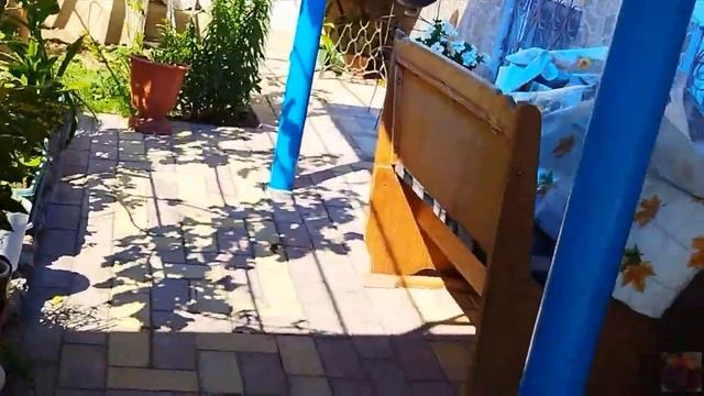 ДЕЛАЕМ НАВЕС БЕСЕДКУ ВОЗЛЕ ДОМА смотреть онлайн
