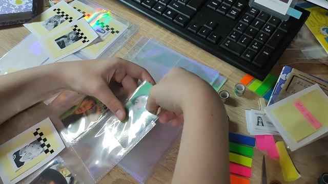 Организация биндера NewJeans | К-поп коллекция карт