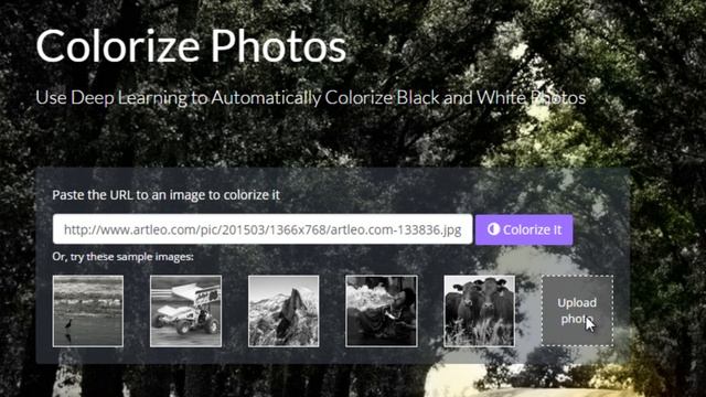 Как сделать из черно-белой фотографии цветную в 2 клика смотреть онлайн