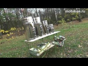 Печь Жига-3. Обзор парогенерирующих печей Мобиба