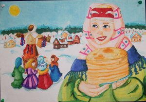 С масленицей! Веселое поздравление с масленицей