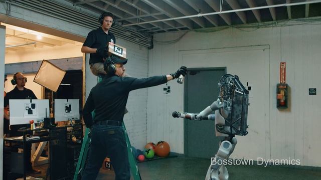 Если бы роботы Boston Dynamics  давали сдачи 