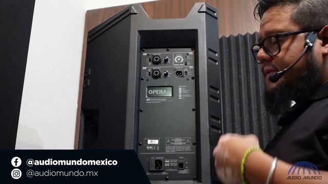 Altavoz amplificador en woofer marca DB Technologies modelos Opera 10, Opera 12 y Opera 15 смотреть онлайн