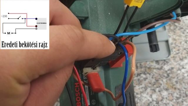 Bosch PKS 55A körfűrész - lágyindító bekötése смотреть онлайн