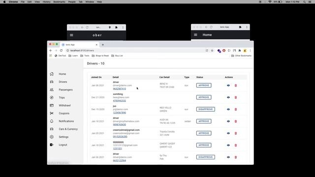Ionic 5 Taxi Booking App - Built with Firebase | MyThemeBox | Uber Like App смотреть онлайн