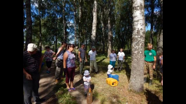 Видео посадки дерева в честь героя "Погибшие воины-односельчане" смотреть онлайн