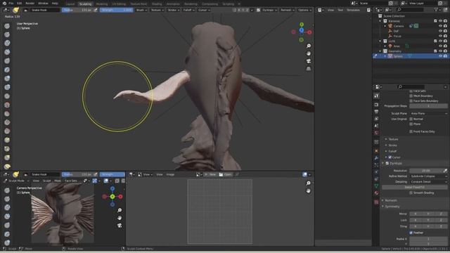 Blender Sculpting Timelapse - Siamese Fighting Fish смотреть онлайн