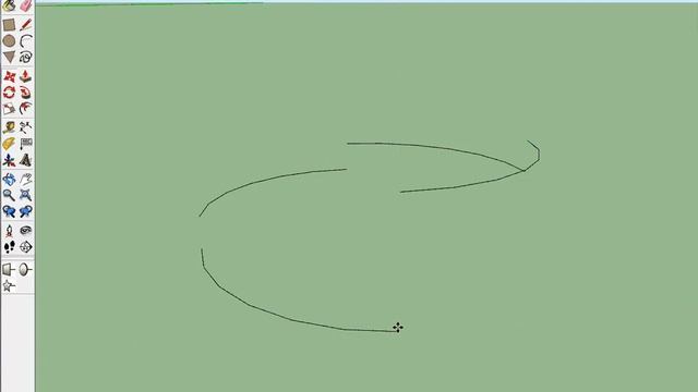 Создание спиралей в SketchUp