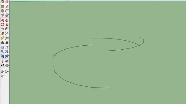 Создание спиралей в SketchUp