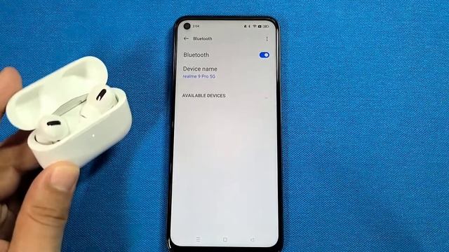 how check Airpods Pro battery status on realme 9 pro | pairing instructions смотреть онлайн