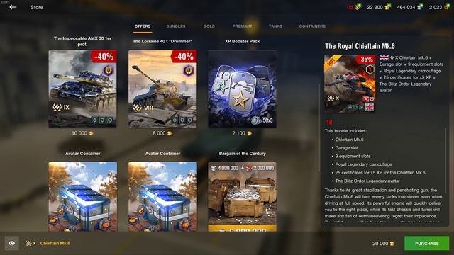 Main GACHA! Kontainer Chieftain Mk.6!! | World of Tanks Blitz Indonesia смотреть онлайн