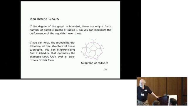 Quantum Approximate Optimization Algorithms (Peter Shor, ISCA 2018) смотреть онлайн