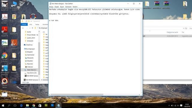 msvcp100.dll bulunamadı sorun çözümü смотреть онлайн