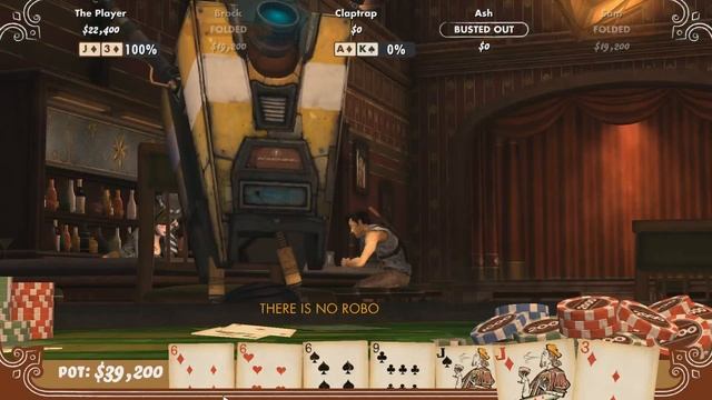 Poker Night 2: NO ROBOT GOD!!! (Claptrap) смотреть онлайн