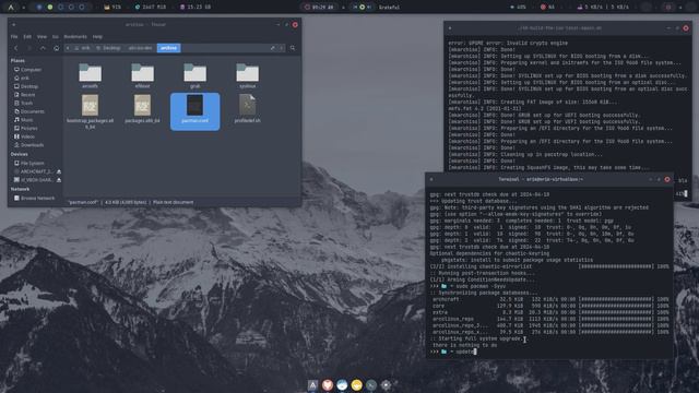 ArcoLinux : 3909 Build Alci ISO on Archcraft - Alci-iso-dev - most complex one смотреть онлайн