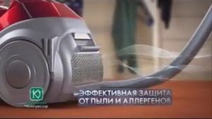 Реклама LG: Пылесос LG Kompressor прессует пыль