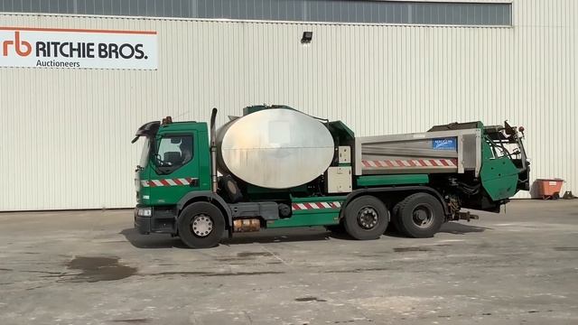 2004 Renault Premium 370 dCi 6x2 5000 L I St Aubin, France Auction - 29 & 30 September смотреть онлайн