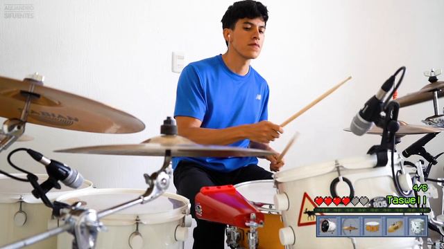This is how MINECRAFT sounds with DRUMS! смотреть онлайн